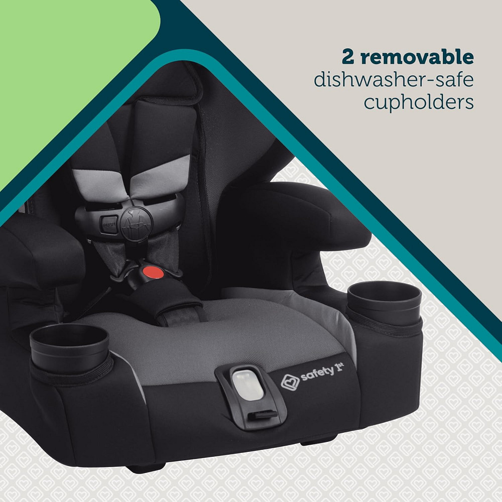 Safety 1st Boost-and-Go Essential 3-in-1 Booster Car Seat, Highback & Backless Modes, Lightweight, E Richmond - photo 6