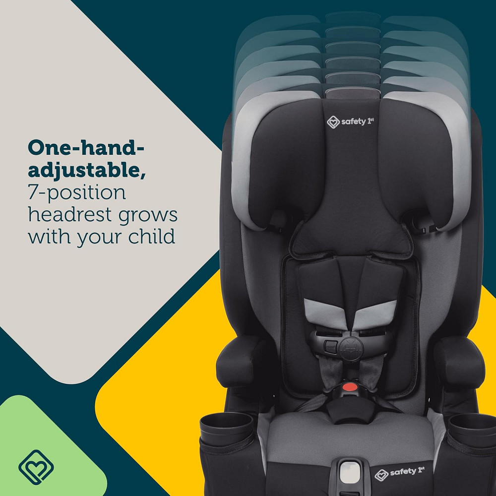 Safety 1st Boost-and-Go Essential 3-in-1 Booster Car Seat, Highback & Backless Modes, Lightweight, E Richmond - photo 4