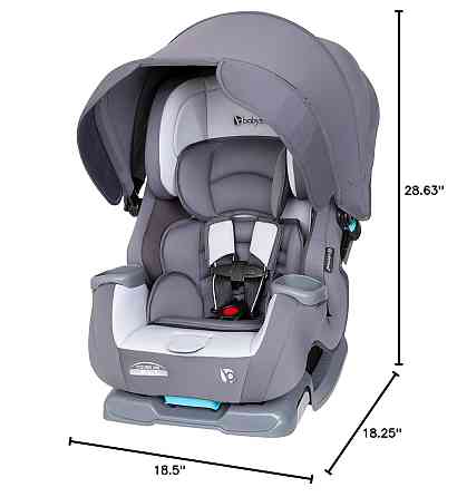 Baby Trend Cover Me™ 4-in-1 Convertible Car Seat, Vespa – Built-in Canopy, 4-Stage Growth System, Pl Richmond