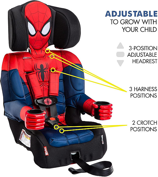 KidsEmbrace 2-in-1 Car Seat | Forward-Facing Harness (26.5–65 lbs) & Booster Mode (40–100 lbs) | Lat Richmond - photo 3