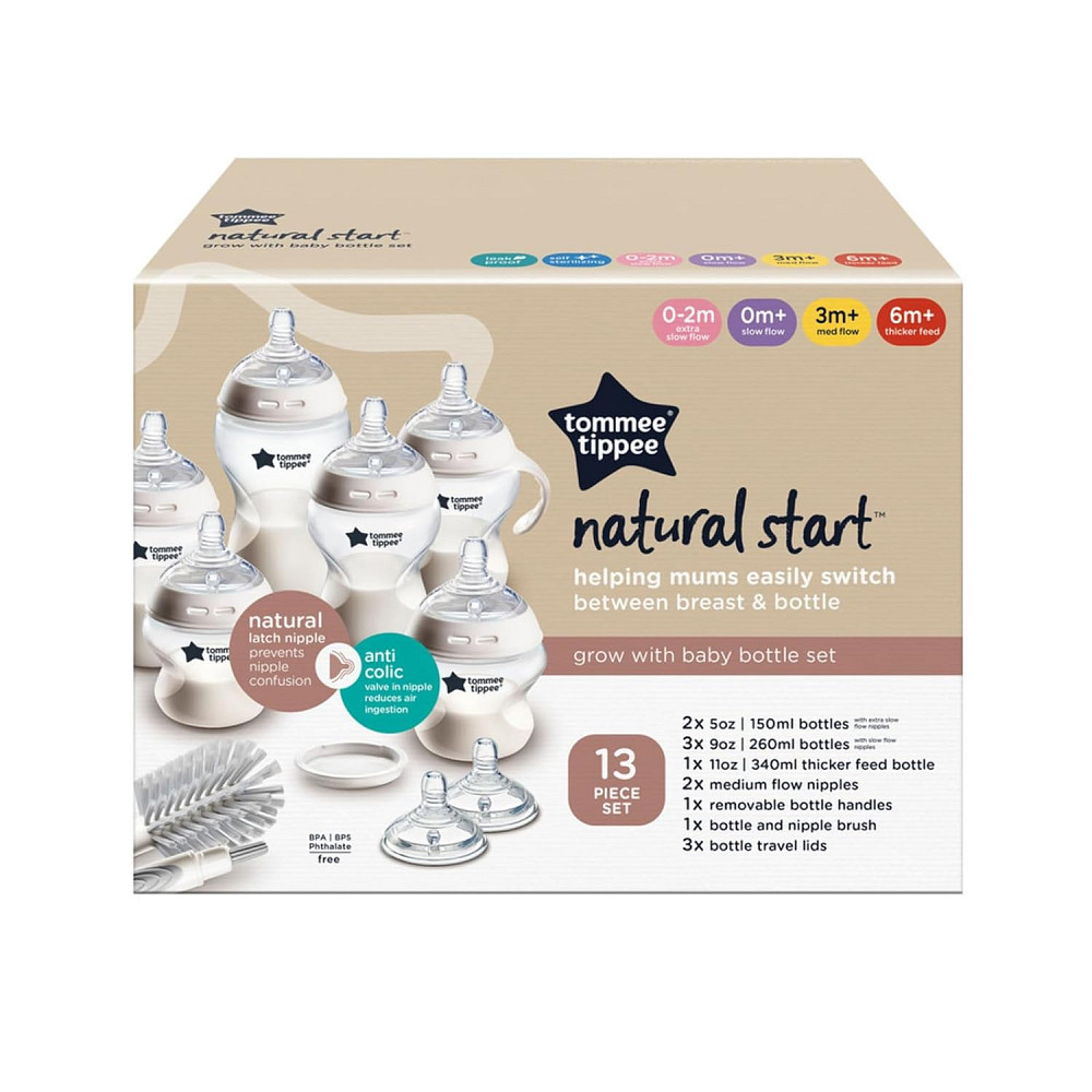 Tommee Tippee Natural Start 12 Piece BPA Free Bottle Set, Includes 2 x 5 oz, 3 x 9 oz, 1 x 11 oz Bot Richmond - photo 10