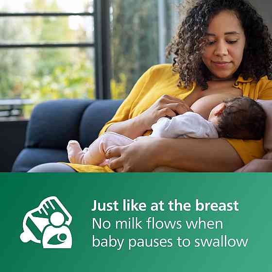 Philips Avent Natural Glass Baby Bottles with Natural Response Nipples (Slow Flow, Flow 2), 4oz, 4-P Richmond