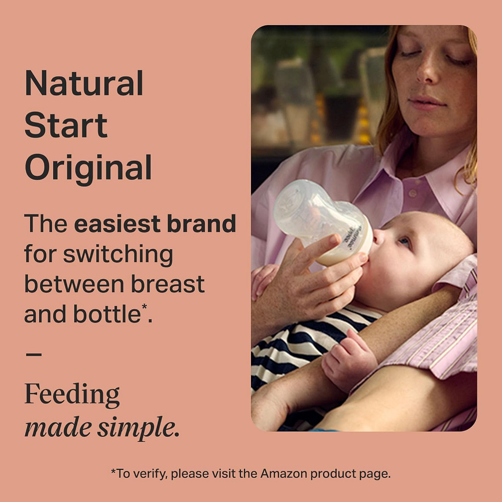 Tommee Tippee Natural Start Anti-Colic 9 oz BPA Free Baby Bottles, 0+ Months, Slow Flow Breast-Like  Richmond - photo 2