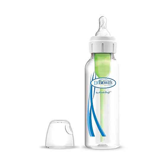Dr. Brown's Anti-Colic Options + Narrow Bottle to Sippy Gift Set with Soft Silicone Sippy Spout, Rem Richmond