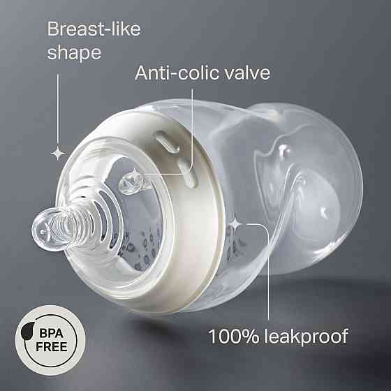 Tommee Tippee Natural Start Anti-Colic 5 oz BPA Free Baby Bottles, 0+ Months, Slow Flow Breast-Like  Richmond