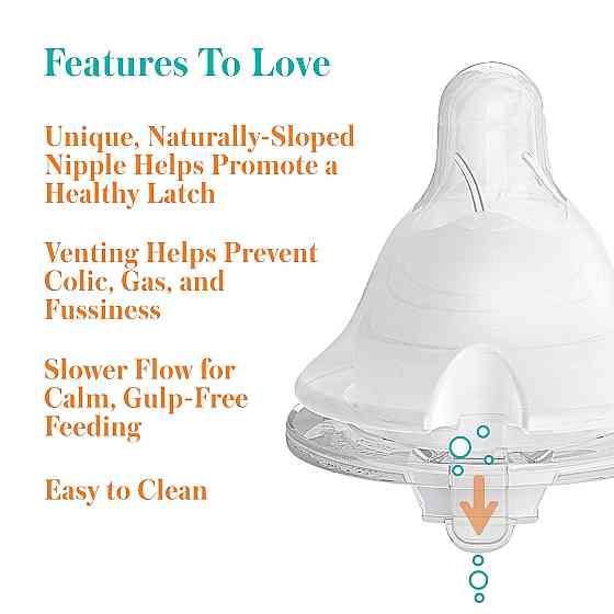 Evenflo Feeding Premium Proflo Venting Balance Plus Wide Neck Baby, Newborn and Infant Bottles - Dev Richmond
