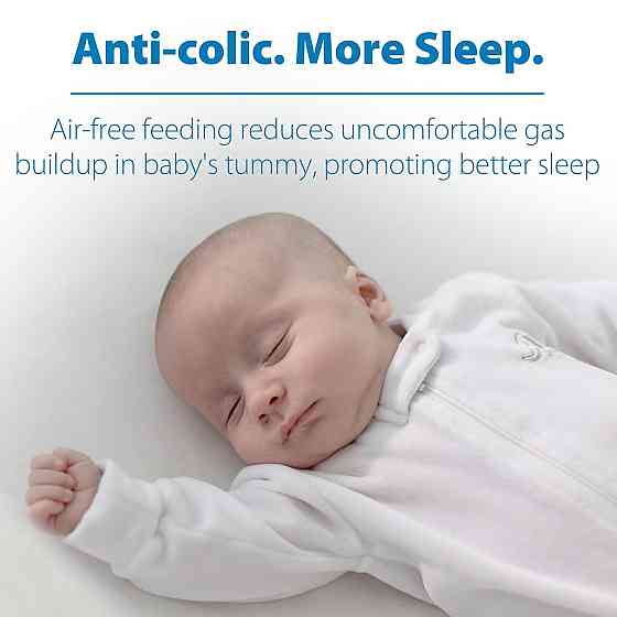 Dr. Brown’s Natural Flow® Anti-Colic Options+™ Wide-Neck Baby Bottles 5 oz/150 mL, with Level 1 Slow Richmond