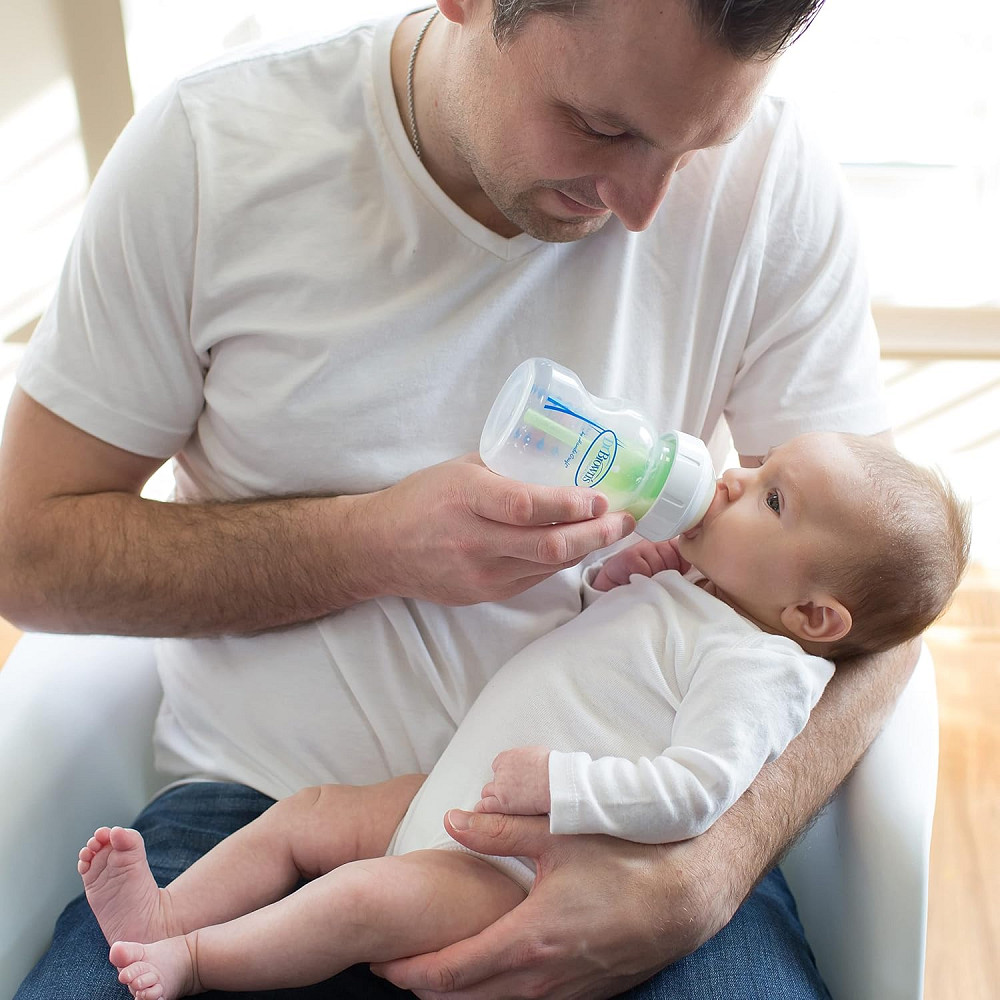 Dr. Brown’s Natural Flow® Anti-Colic Options+™ Wide-Neck Baby Bottles 5 oz/150 mL, with Level 1 Slow Richmond - photo 2
