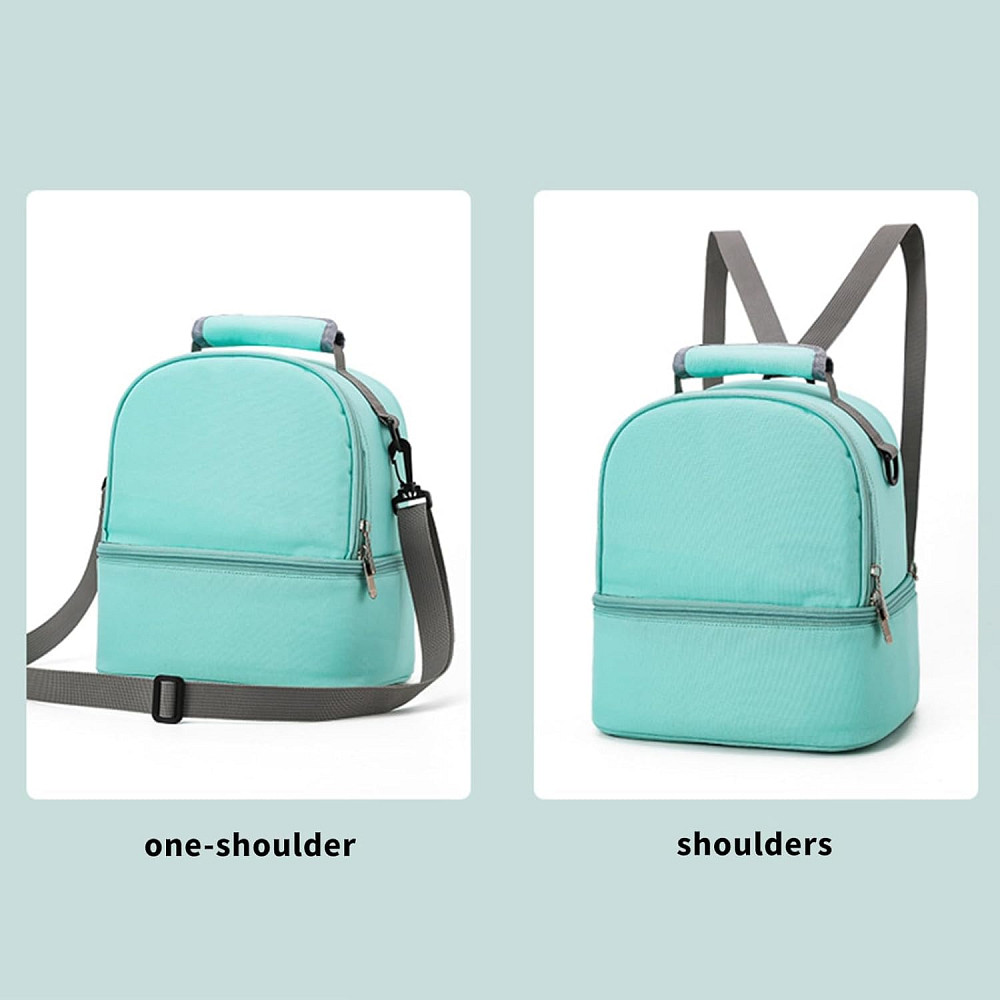 Portable Insulated Breast Milk Backpack Large Capacity for Nursing Moms Travel Ready Breastfeeding B Richmond - photo 8