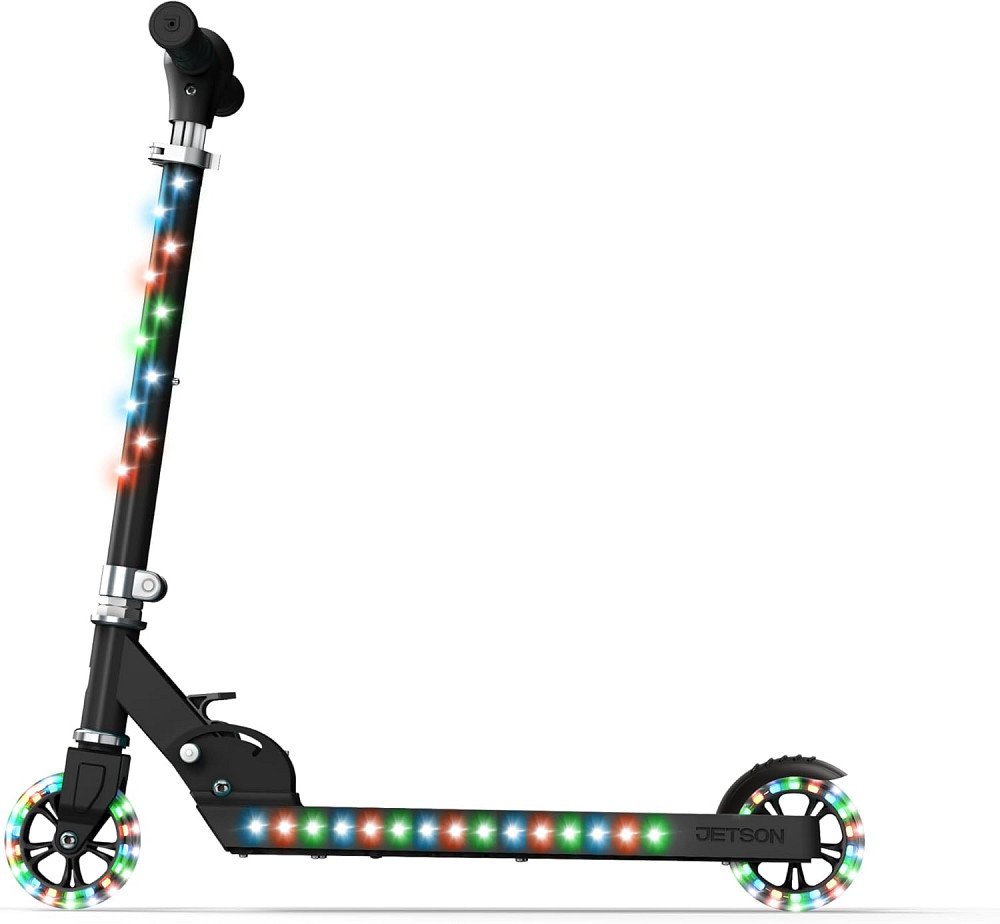 Jetson Jupiter Kids 2-Wheel Light-Up Kick Scooter, LED Lights on Handlebar, Stem, Wheels & Deck, Adj Richmond - photo 1