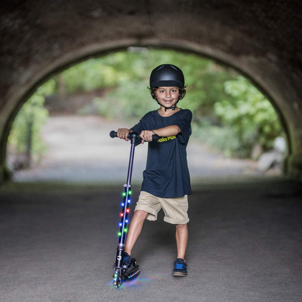 Jetson Jupiter Kids 2-Wheel Light-Up Kick Scooter, LED Lights on Handlebar, Stem, Wheels & Deck, Adj Richmond - photo 7