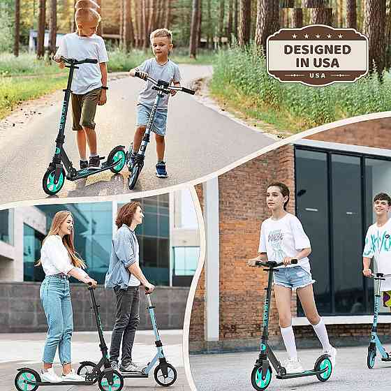 WAYPLUS KS1 Kick Scooter for Ages 6+,Kid, Teens & Adults. Max Load 240 LBS. Foldable, Lightweight, 8 Richmond