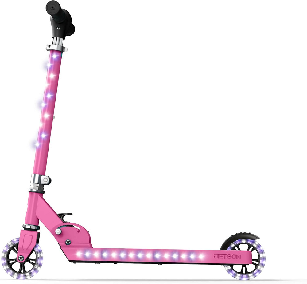 Jetson Jupiter Kids 2-Wheel Light-Up Kick Scooter, LED Lights on Handlebar, Stem, Wheels & Deck, Adj Richmond - photo 1