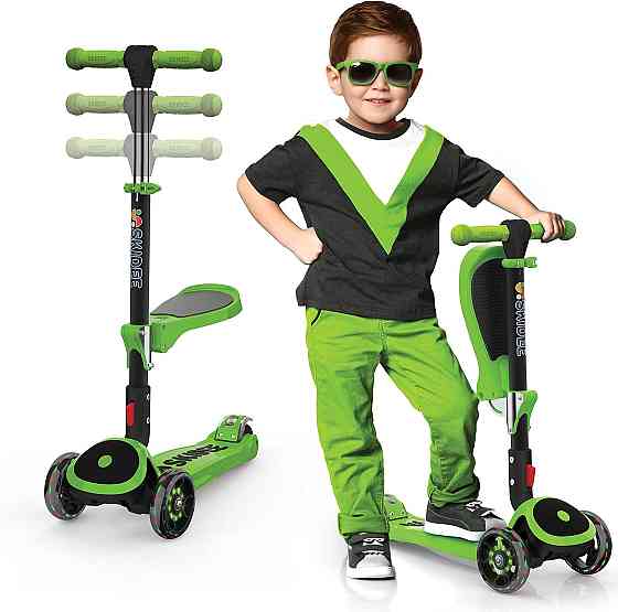 SKIDEE Kick Scooter for Kids Ages 3-5 | Foldable 3 Wheel Scooter with Lean-to-Steer, Adjustable Heig Richmond