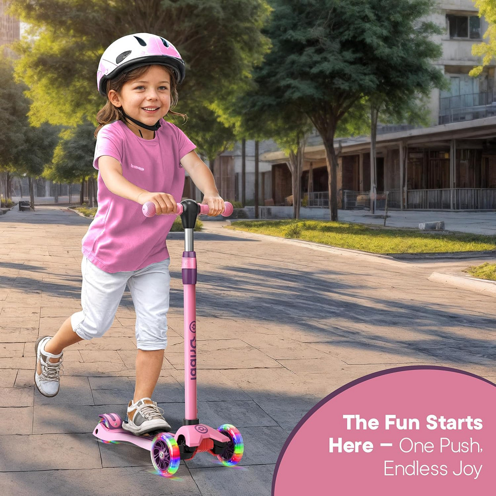 Dribbl 3-Wheel Kids Scooter - Lean-to-Steer Technology, Adjustable Height Handlebar, Wide Deck, Scoo Richmond - photo 3