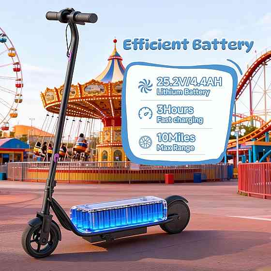 Aovowheel Electric Scooter for Adults, Folding E Scooter with 350W/500W Motor 16/24 Mph Top Speed, M Richmond