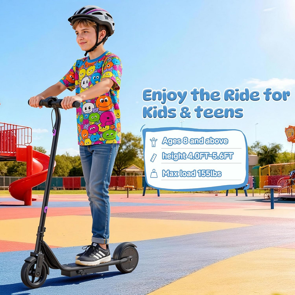 Aovowheel Electric Scooter for Adults, Folding E Scooter with 350W/500W Motor 16/24 Mph Top Speed, M Richmond - photo 5