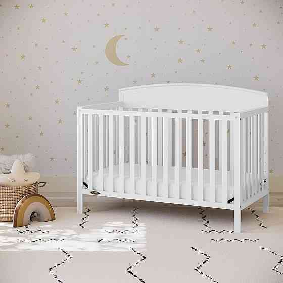 Graco Benton 5-in-1 Convertible Crib – GREENGUARD Gold Certified, Converts from Baby Crib to Toddler Richmond