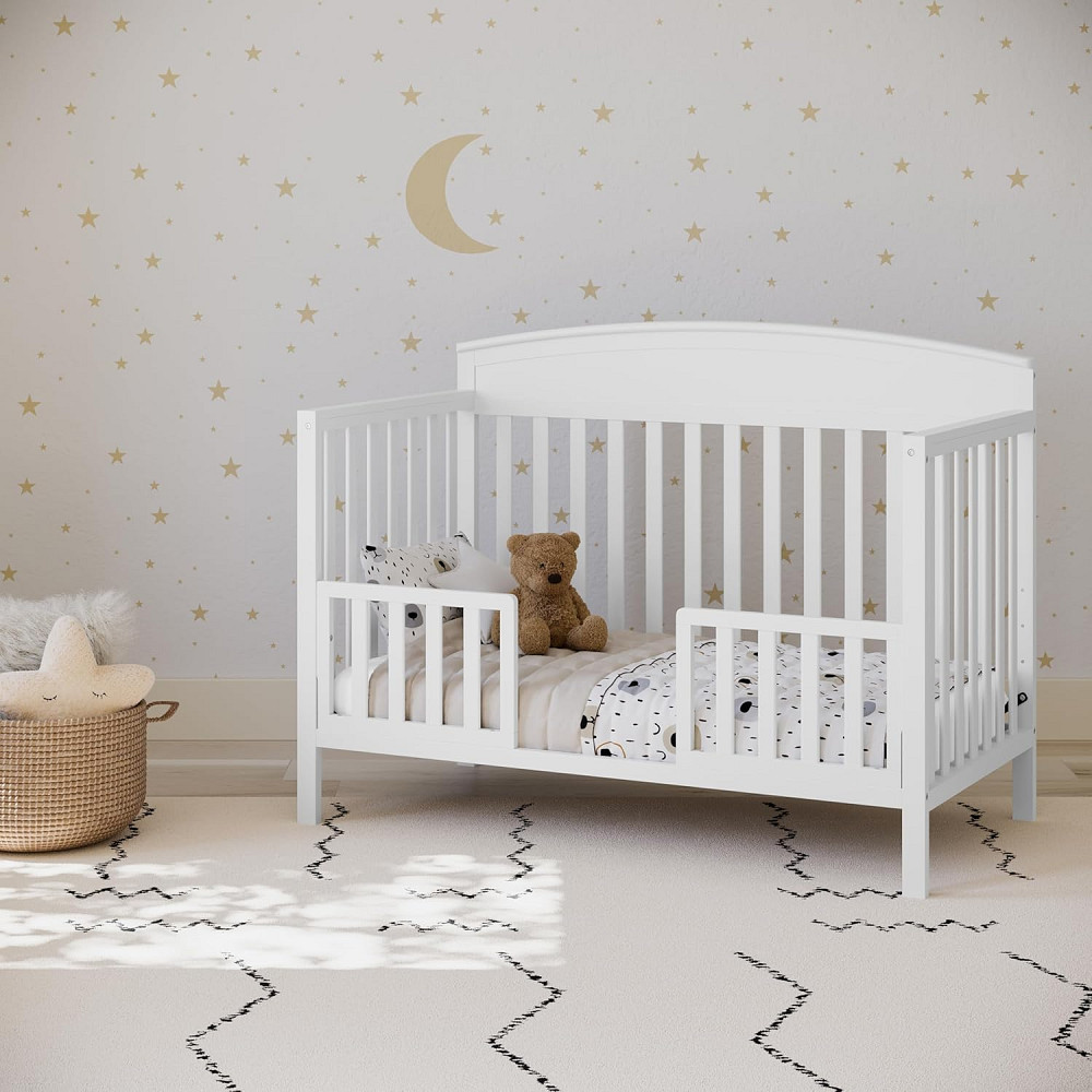 Graco Benton 5-in-1 Convertible Crib – GREENGUARD Gold Certified, Converts from Baby Crib to Toddler Richmond - photo 4