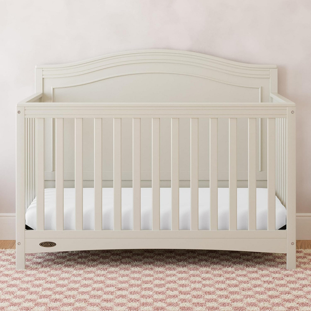 Graco Paris 4-in-1 Convertible Crib – GREENGUARD Gold Certified, Converts to Toddler Bed and Daybed, Richmond - photo 2