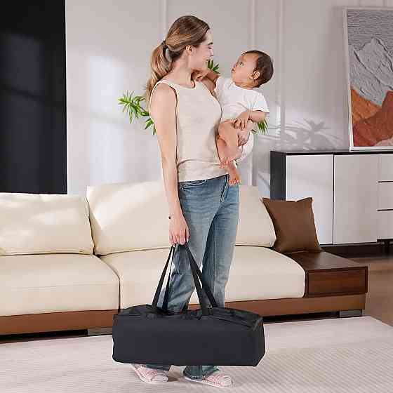 Pamo Babe Compact Pack and Play - Portable Crib for Baby, Lightweight Foldable Travel Playard with M Richmond