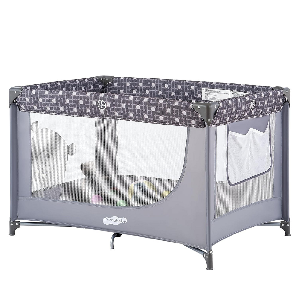 Pamo Babe Compact Pack and Play - Portable Crib for Baby, Lightweight Foldable Travel Playard with M Richmond - photo 1