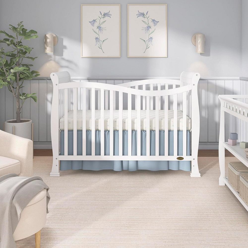 Dream On Me Violet 7-in-1 Convertible Full-Size Baby Crib with Toddler, Day & Full Bed Conversion in Richmond - photo 2