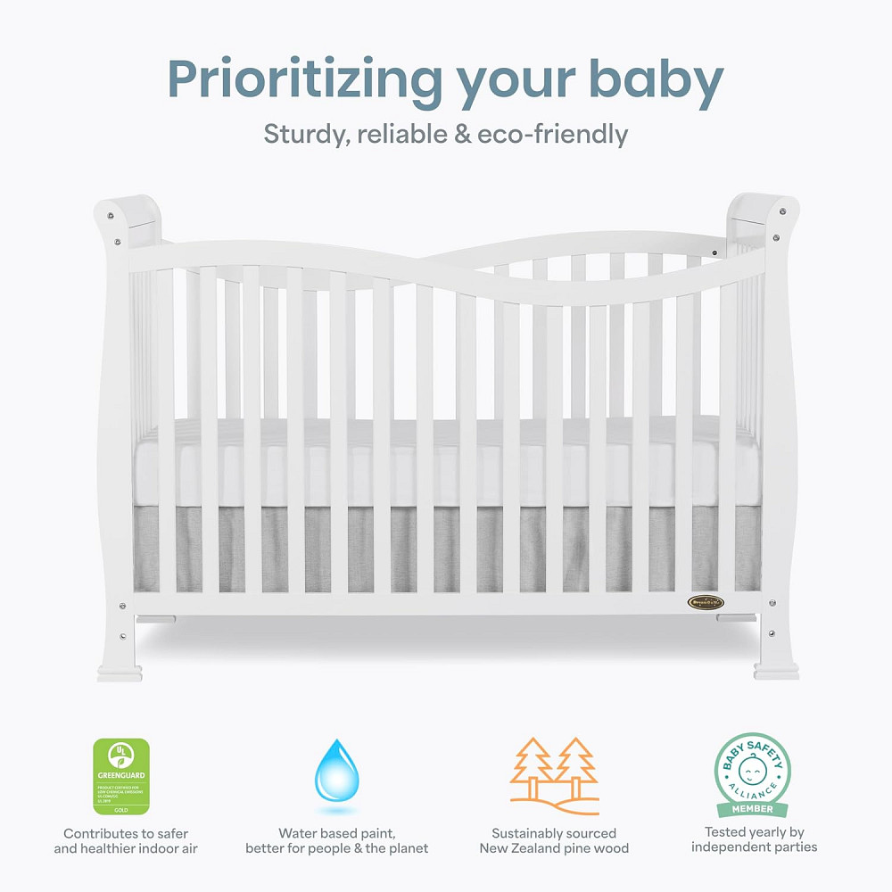 Dream On Me Violet 7-in-1 Convertible Full-Size Baby Crib with Toddler, Day & Full Bed Conversion in Richmond - photo 5