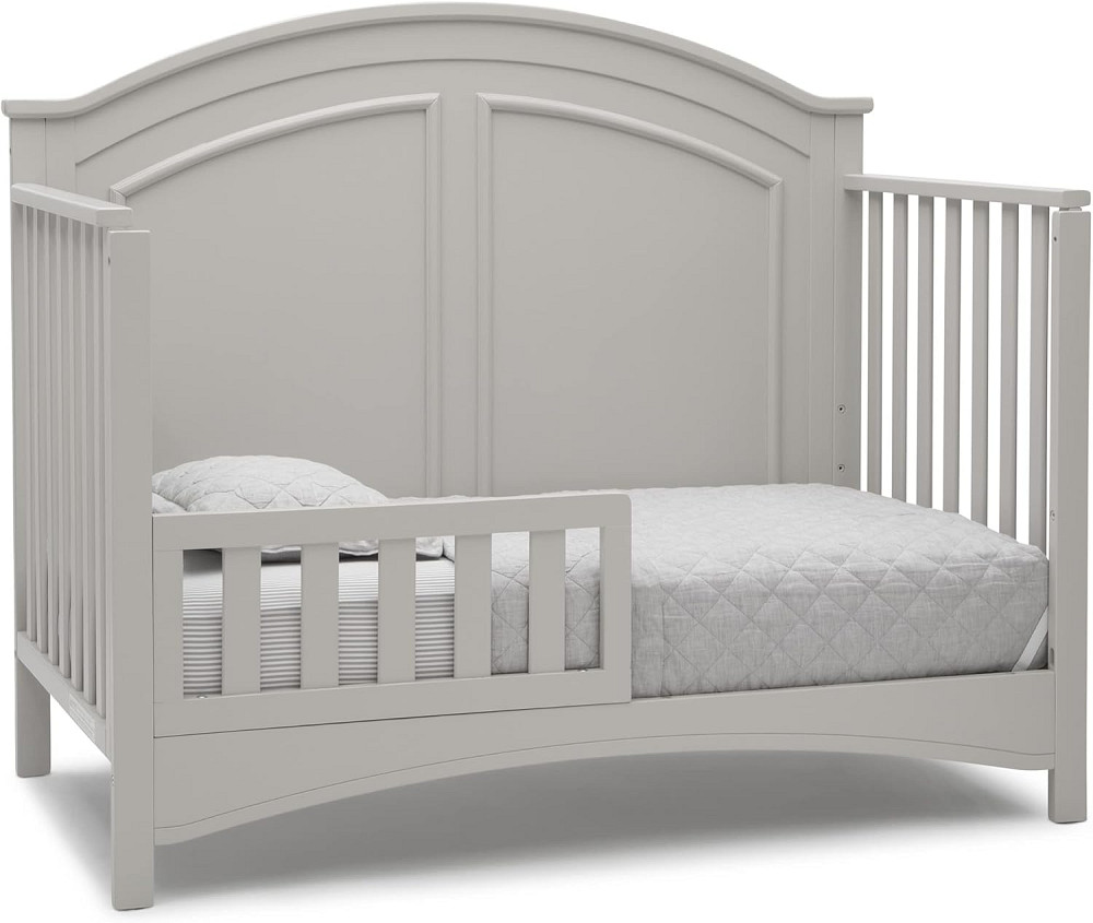 Delta Children Perry 6-in-1 Convertible Crib - Greenguard Gold Certified, Moonstruck Grey Richmond - photo 10
