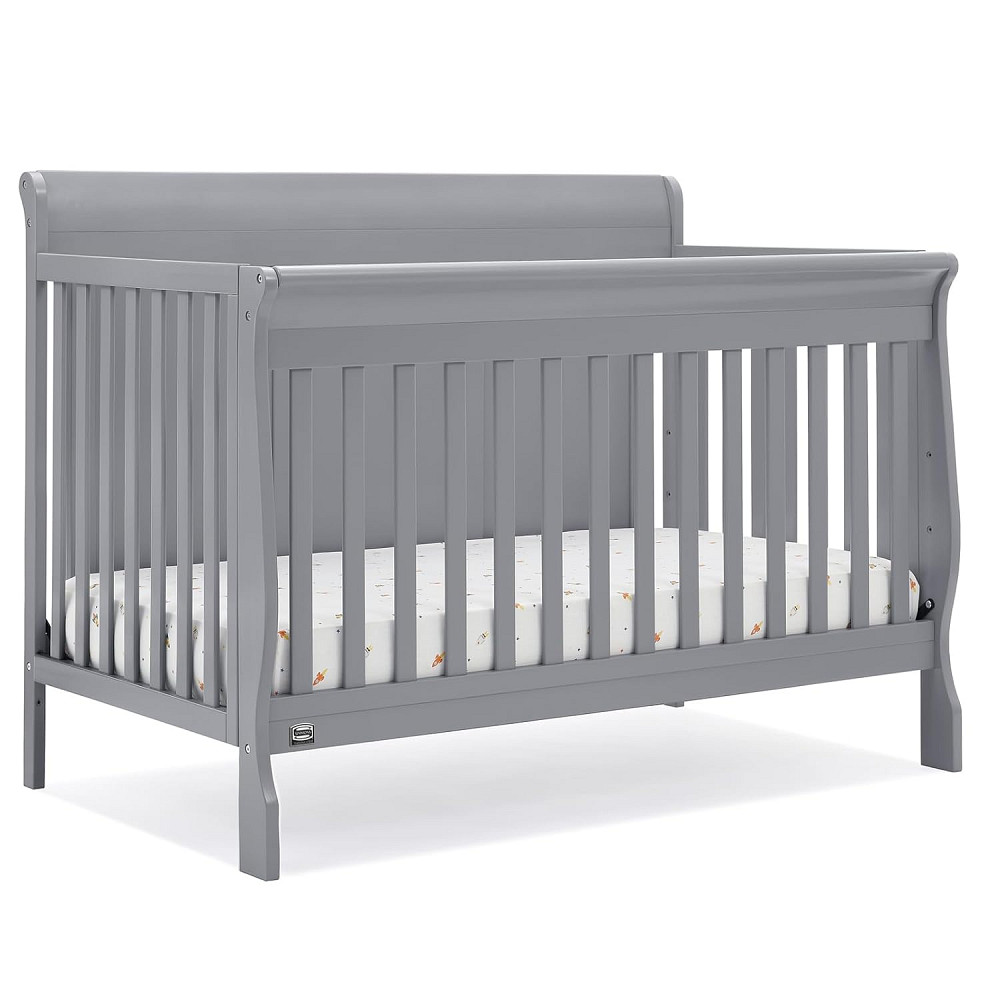 Simmons Kids Carter 6-in-1 Convertible Crib - Greenguard Gold Certified, Grey Richmond - photo 1