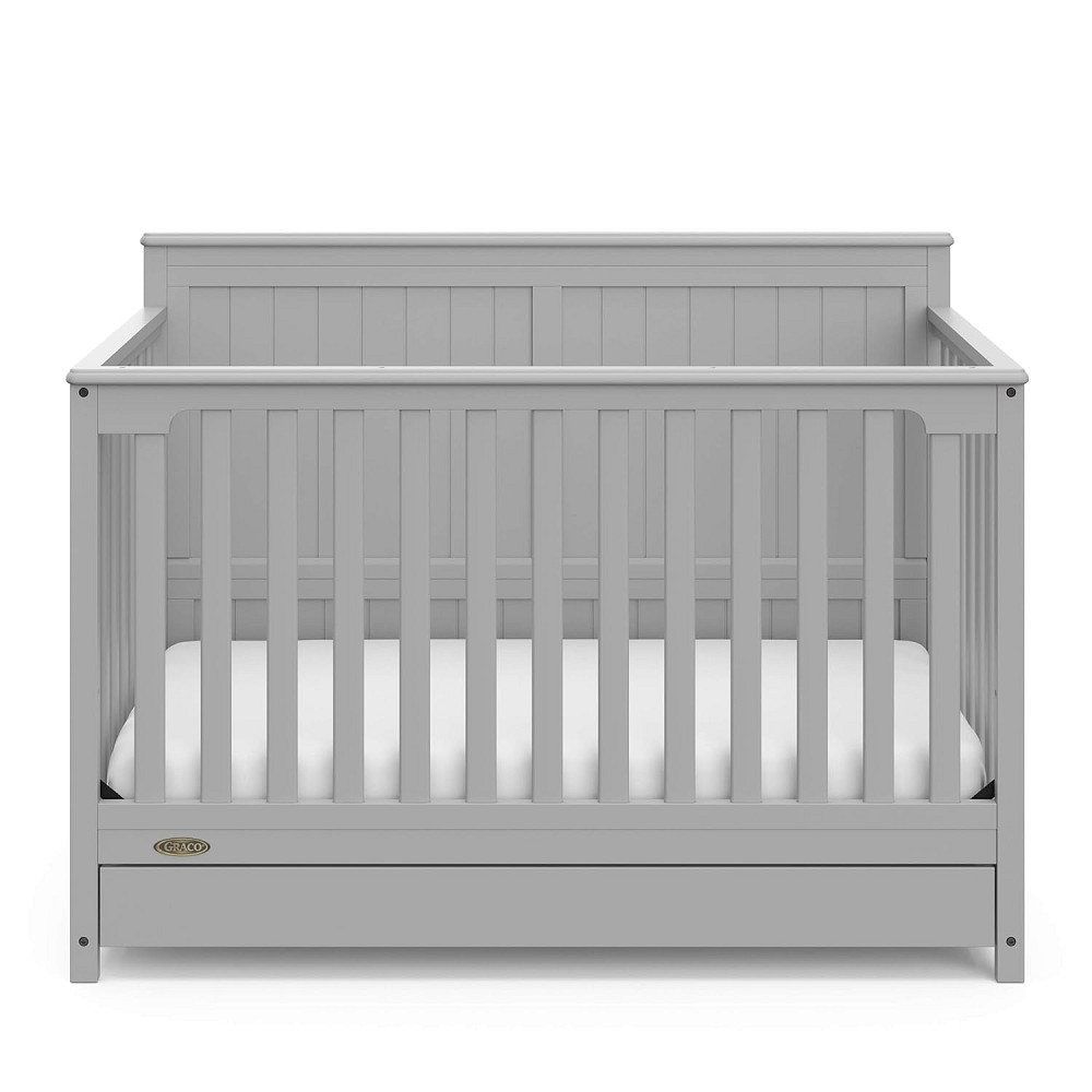 Graco Hadley 5-in-1 Convertible Crib with Drawer – GREENGUARD Gold Certified, Fits Standard Crib Mat Richmond - photo 10