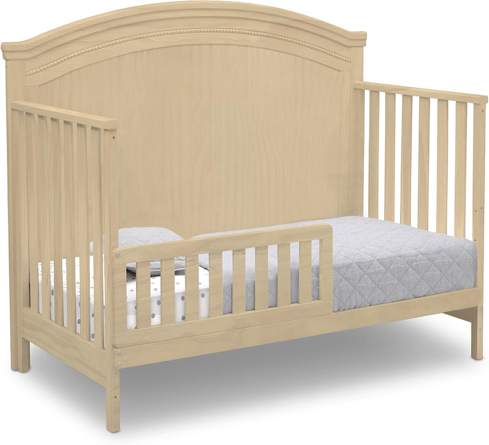 Simmons Kids SlumberTime Emma 4-in-1 Convertible Baby Crib N More - Greenguard Gold Certified, Natur Richmond - photo 10