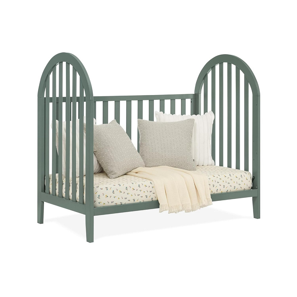 Delta Children Milano 4-in-1 Convertible Crib - Greenguard Gold Certified, Grassy Glen Richmond - photo 10