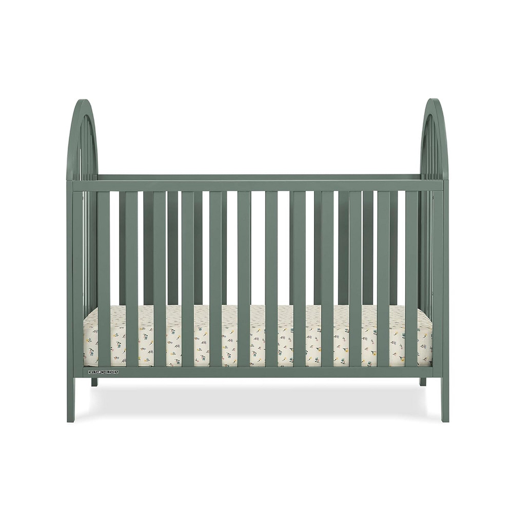 Delta Children Milano 4-in-1 Convertible Crib - Greenguard Gold Certified, Grassy Glen Richmond - photo 7