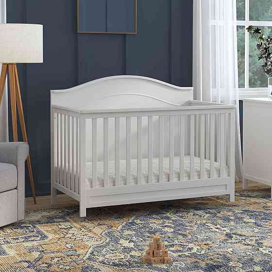 Davinci Charlie 4-in-1 Convertible Crib - GREENGUARD Gold Certified - Converts from Baby Crib to Tod Richmond