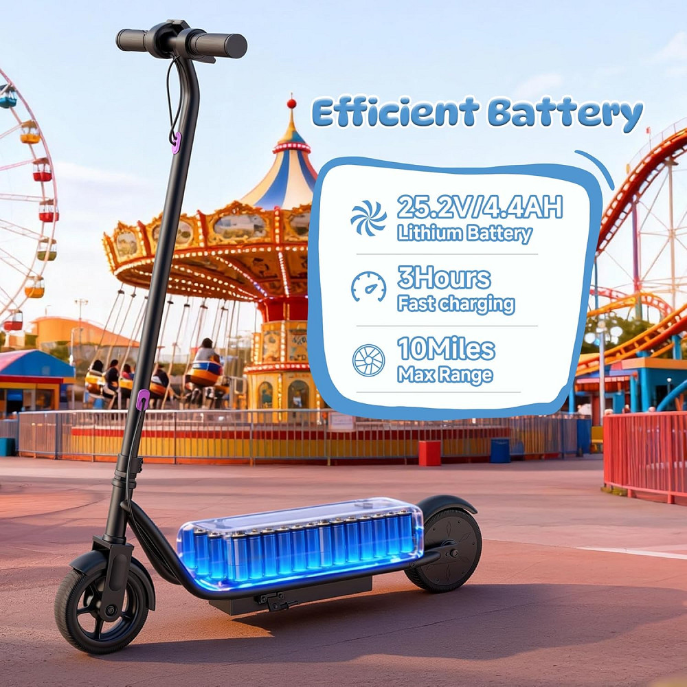 Aovowheel Electric Scooter for Adults, Folding E Scooter with 350W/500W Motor 16/24 Mph Top Speed, M Richmond - photo 3