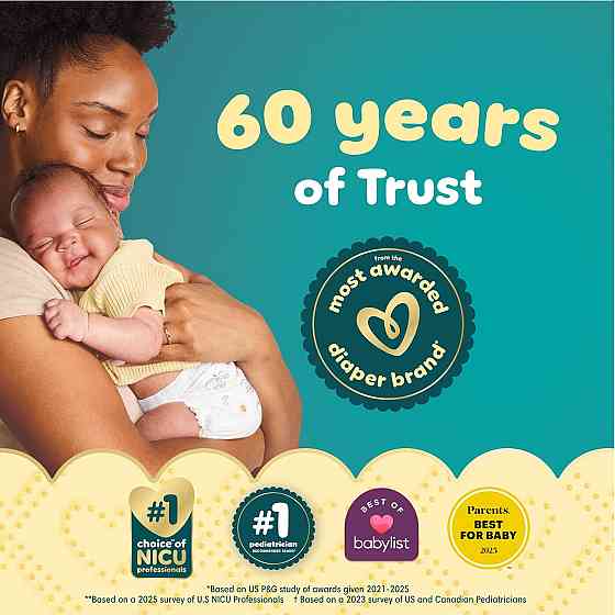 Pampers Swaddlers Diapers, Size 5 (20-37 lbs), 132 Count, Hypoallergenic, Absorbent, Keeps Baby Dry  Richmond