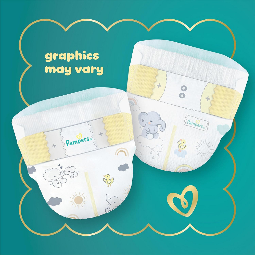 Pampers Swaddlers Diapers, Size 5 (20-37 lbs), 132 Count, Hypoallergenic, Absorbent, Keeps Baby Dry  Richmond - photo 9