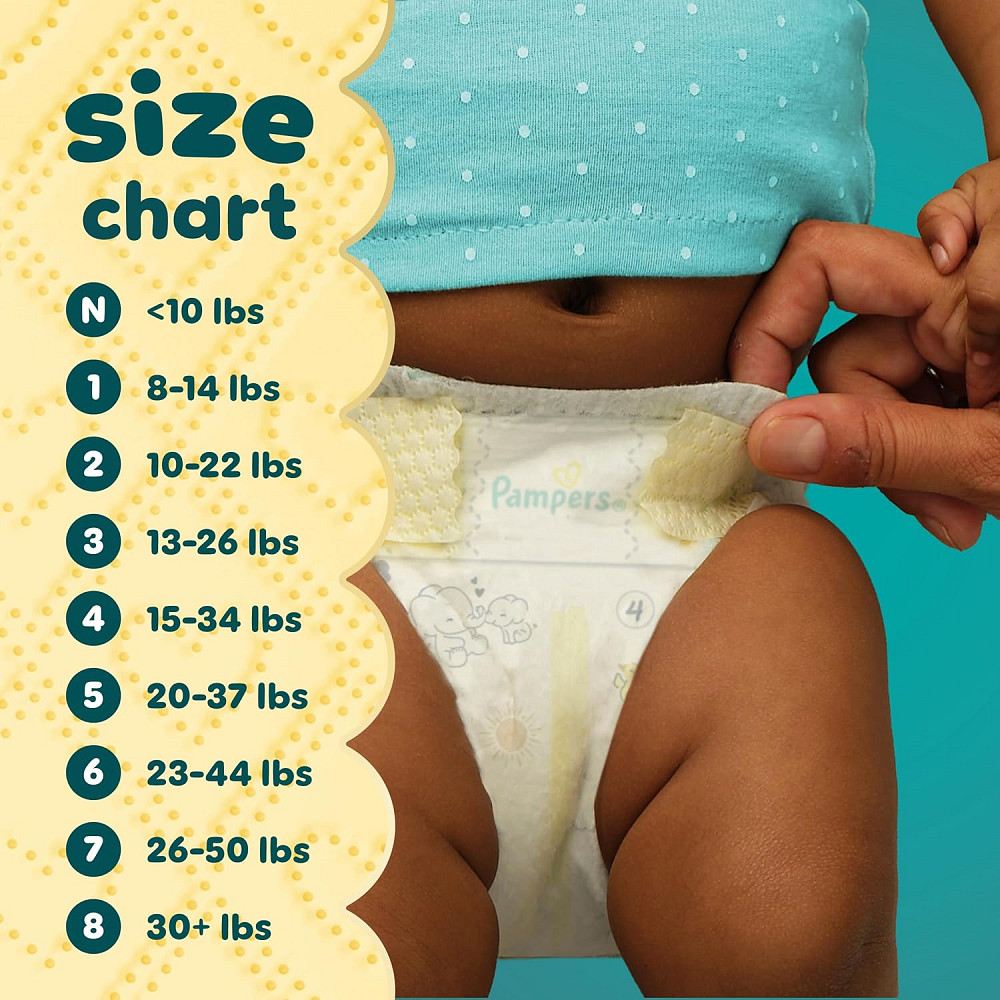 Pampers Swaddlers Diapers, Size 5 (20-37 lbs), 132 Count, Hypoallergenic, Absorbent, Keeps Baby Dry  Richmond - photo 8