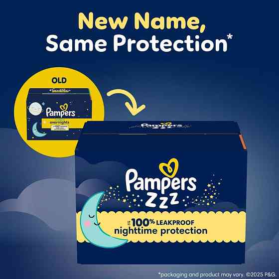 Pampers ZZZ Overnight Diapers, Size 5 (27+ lbs), 88 Count, Nighttime Protection Disposable Baby Diap Richmond