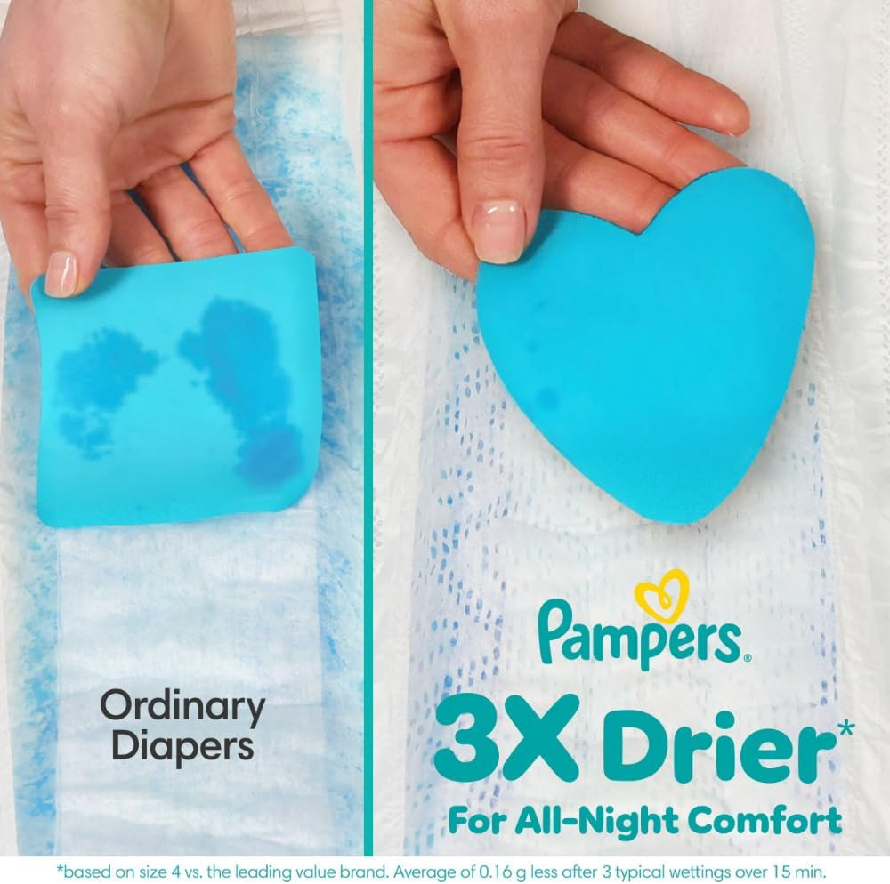 Pampers ZZZ Overnight Diapers, Size 5 (27+ lbs), 88 Count, Nighttime Protection Disposable Baby Diap Richmond - photo 6