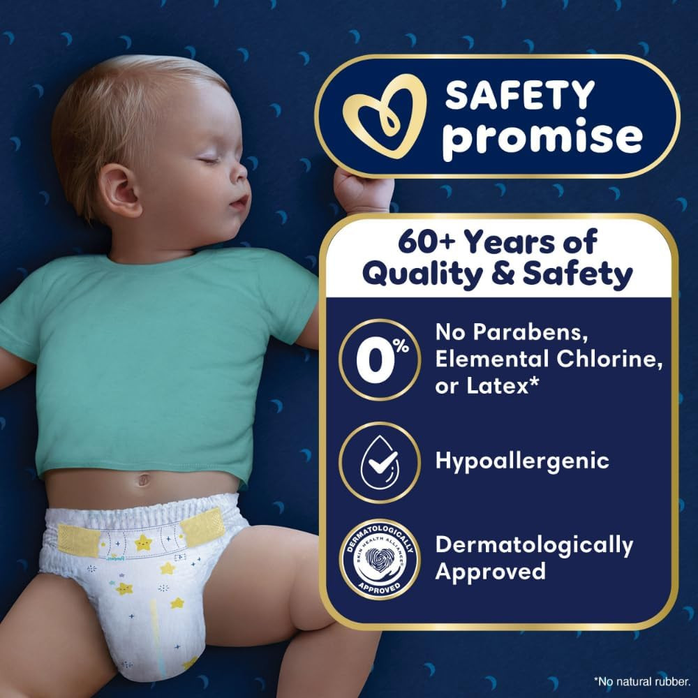 Pampers ZZZ Overnight Diapers, Size 5 (27+ lbs), 88 Count, Nighttime Protection Disposable Baby Diap Richmond - photo 10