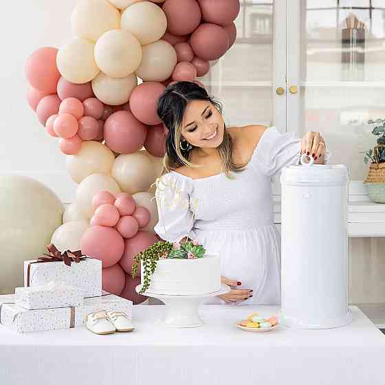 Ubbi Steel Diaper Pail, Odor Locking, No Special Bag Required, Award-Winning, Registry Must-Have, Wh Richmond