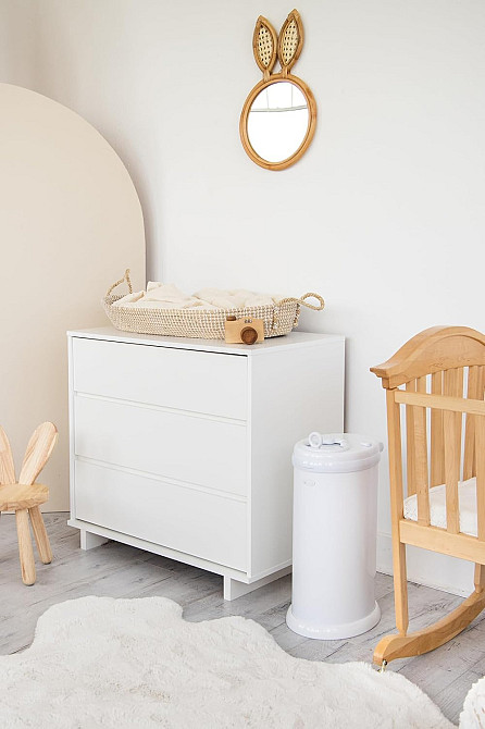 Ubbi Steel Diaper Pail, Odor Locking, No Special Bag Required, Award-Winning, Registry Must-Have, Wh Richmond - photo 10