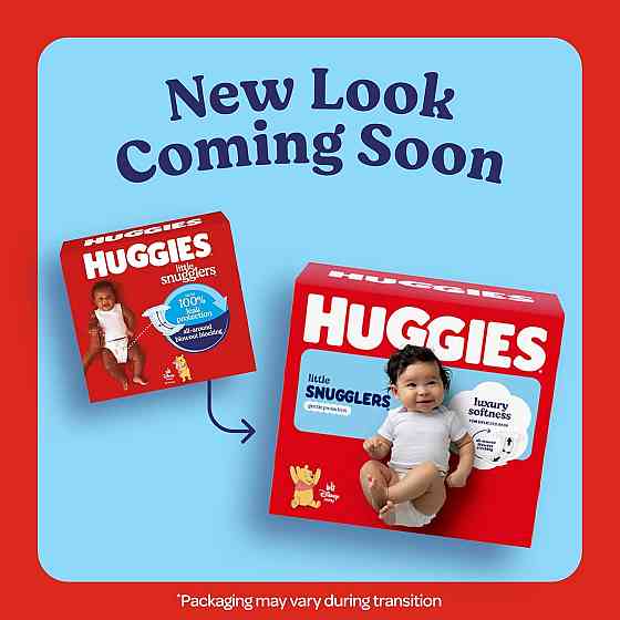 Huggies Size 3 Diapers, Little Snugglers Baby Diapers, Size 3 (16-28 lbs), 76 Count, Packaging May V Richmond