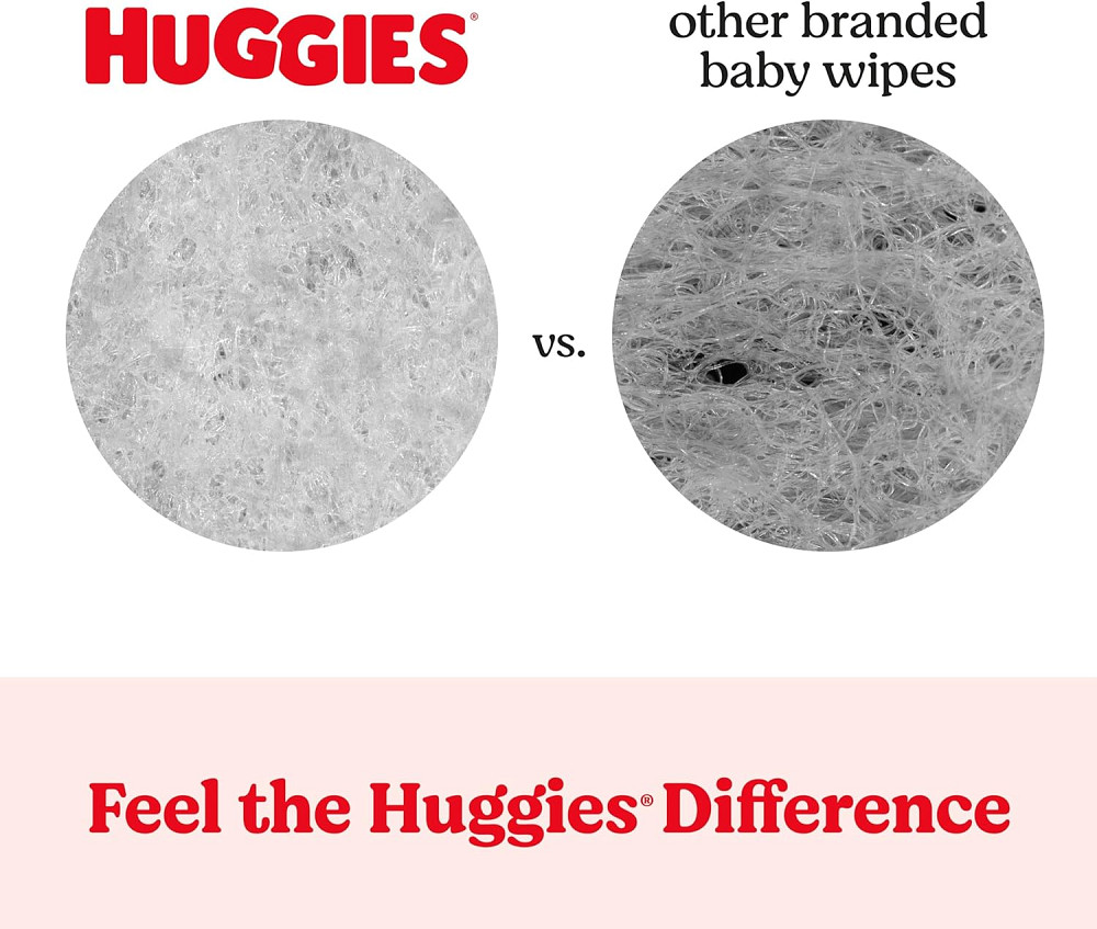 Huggies Simply Clean Unscented Baby Diaper Wipes, 11 Flip-Top Packs (704 Wipes Total), Packaging May Richmond - photo 5
