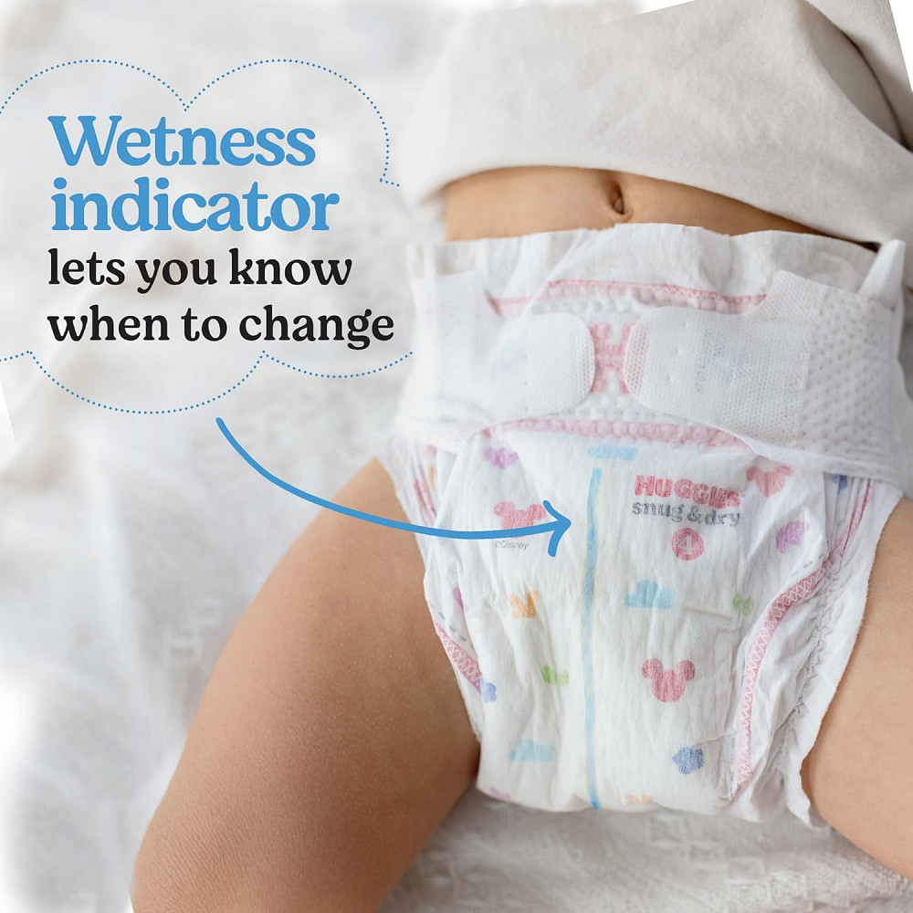 Huggies Size 4 Diapers, Snug & Dry Baby Diapers, Size 4 (22-37 lbs), 150 Count, Packaging May Vary Richmond - photo 7