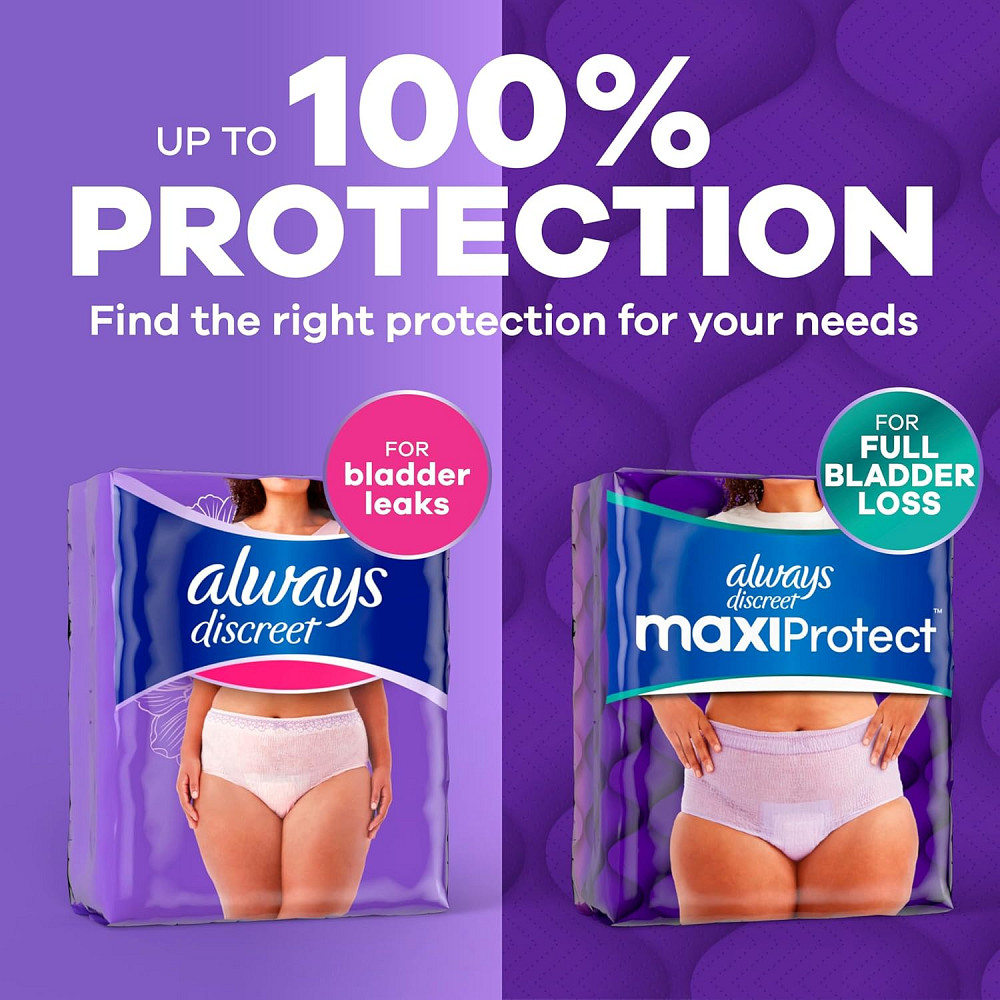 Always Discreet Adult Diapers for Women, Incontinence Underwear, Postpartum Essentials, Disposable B Richmond - photo 8