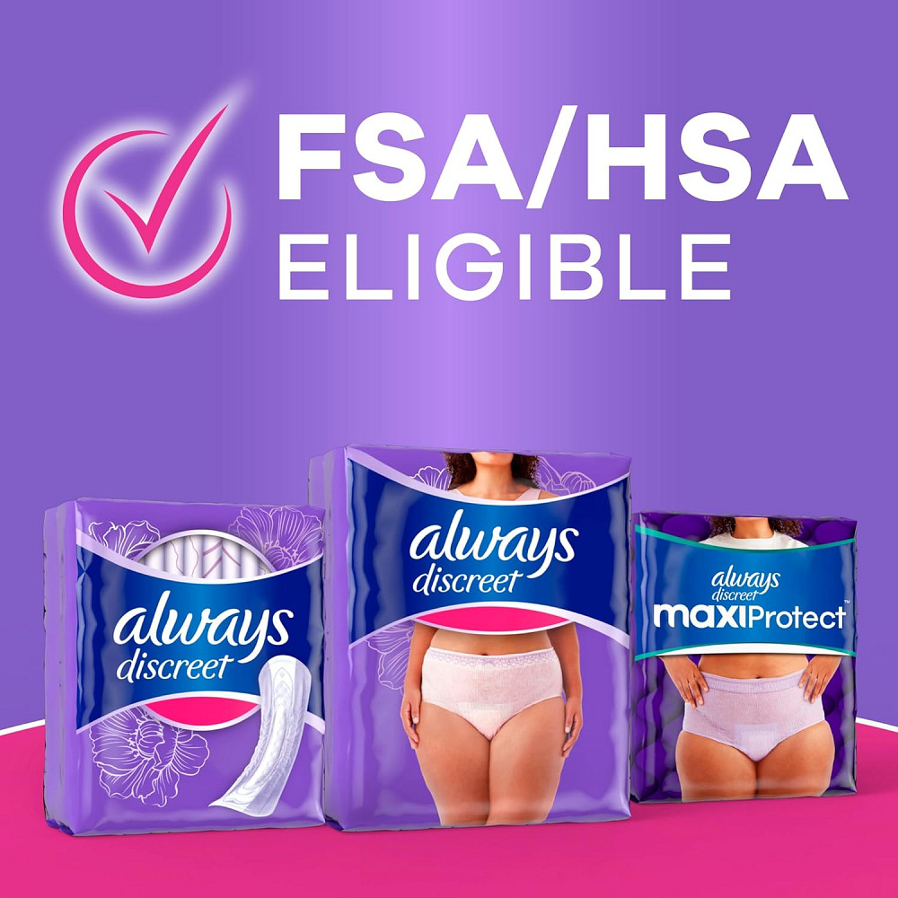 Always Discreet Adult Diapers for Women, Incontinence Underwear, Postpartum Essentials, Disposable B Richmond - photo 10