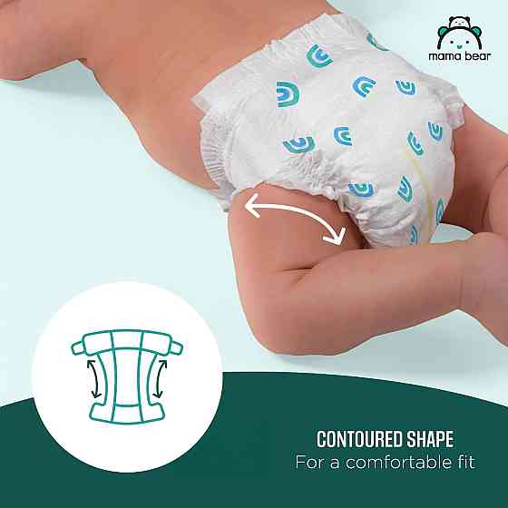 Amazon Brand - Mama Bear Gentle Touch Baby Diapers, Formulated without Fragrance, Size 4, 148 Count  Richmond
